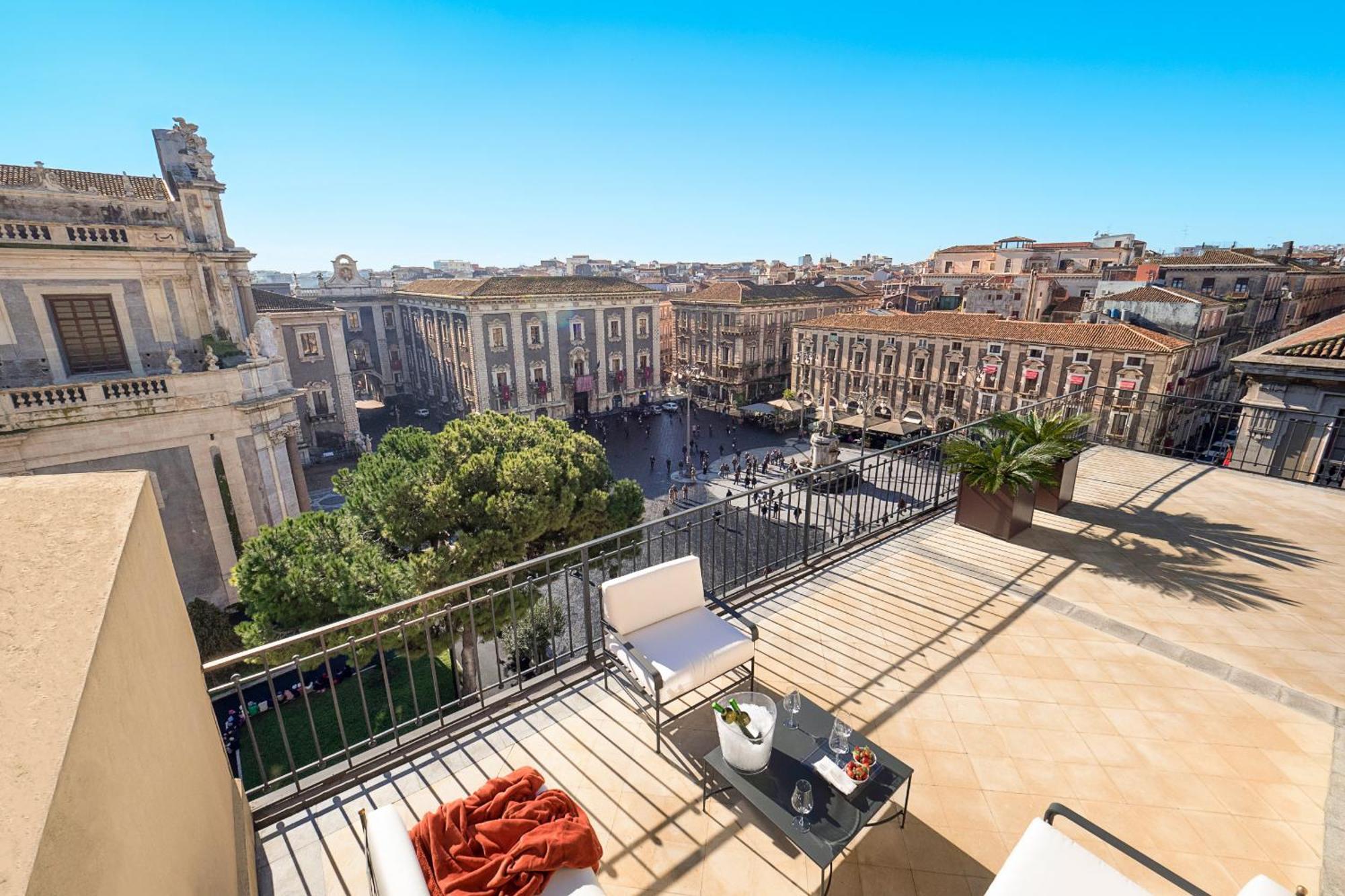Penthouse Duomo Appartement Catánia Buitenkant foto
